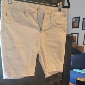 Vigoss White Denim Shorts Size 28